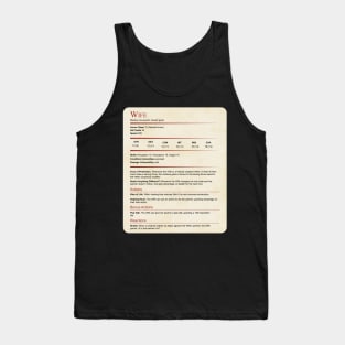 D&D Wife Statblock Tank Top